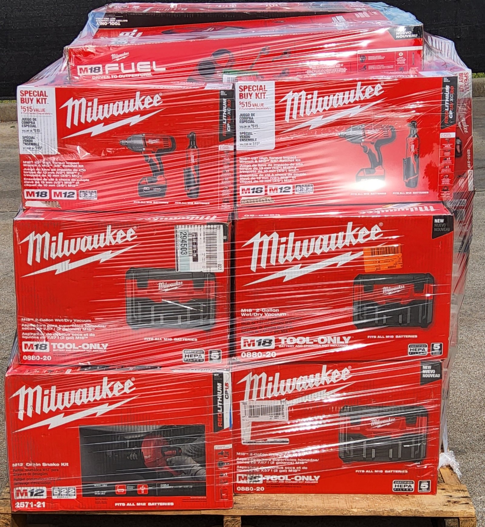 20221031_121221 MILWAUKEE TOOL PALLET Untested Customer Returns - Image 1