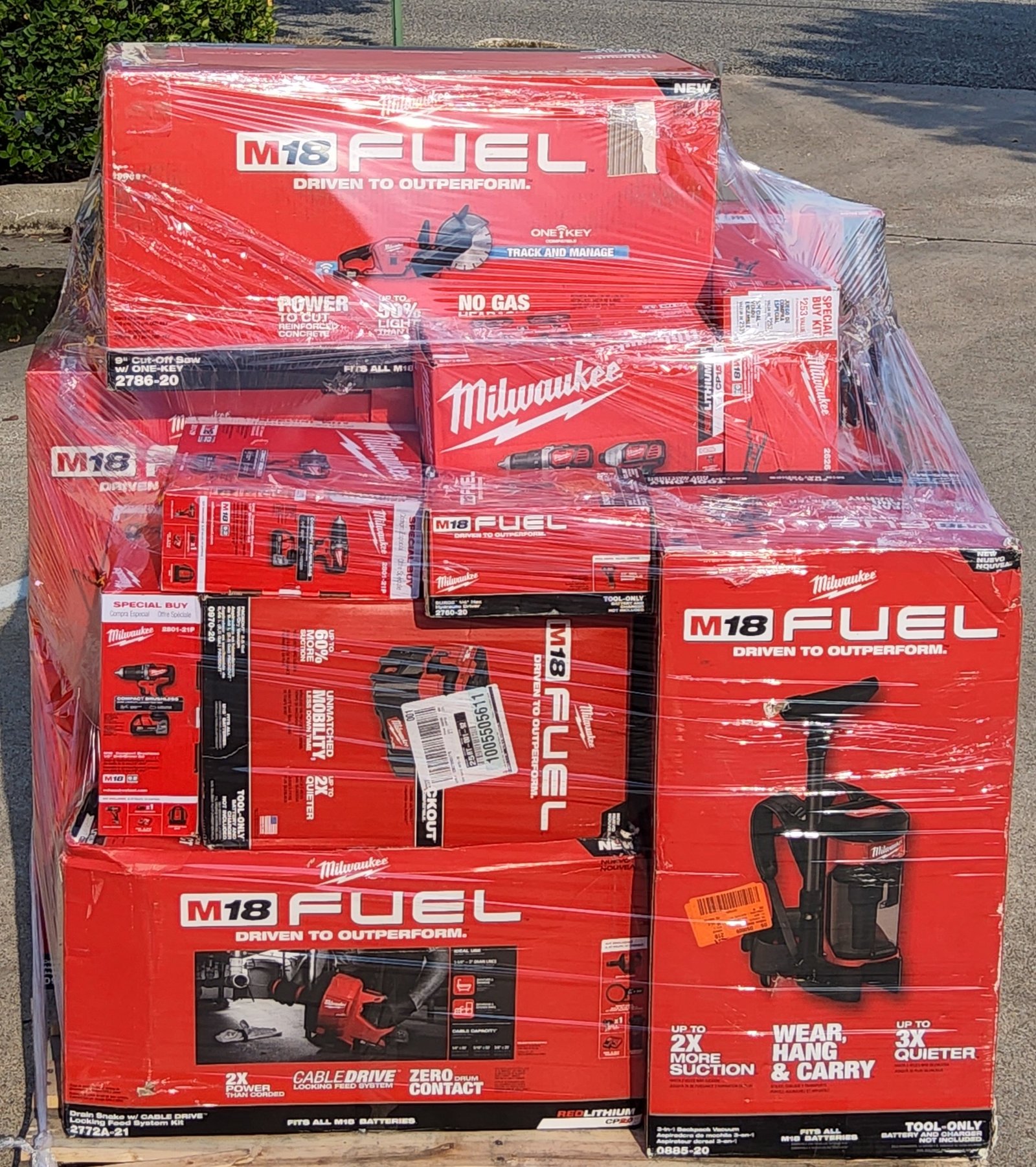 20221031_155459 MILWAUKEE TOOL PALLET – Untested Customer Returns - Image 1