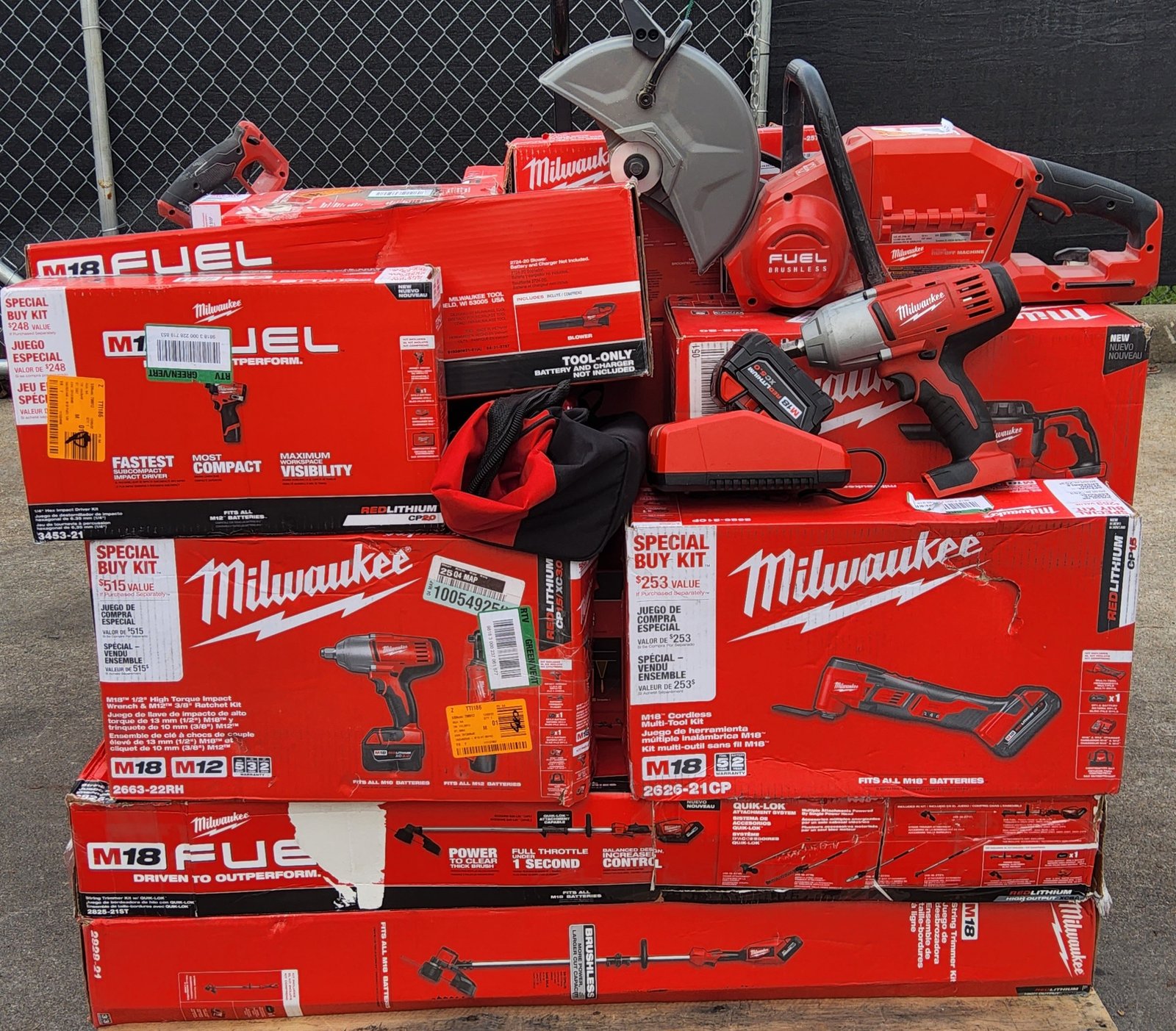 20221221_150908 MILWAUKEE TOOL PALLET –Untested Customer Returns - Image 1