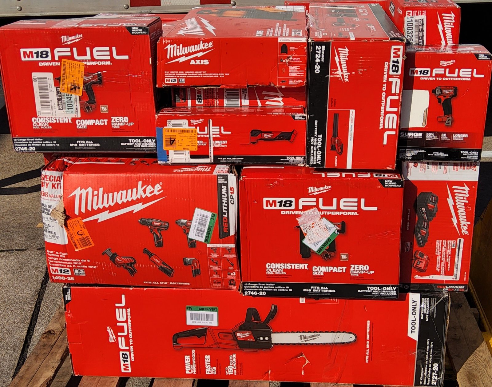 20230126_151516 MILWAUKEE TOOL PALLET –Untested Customer Returns - Image 1