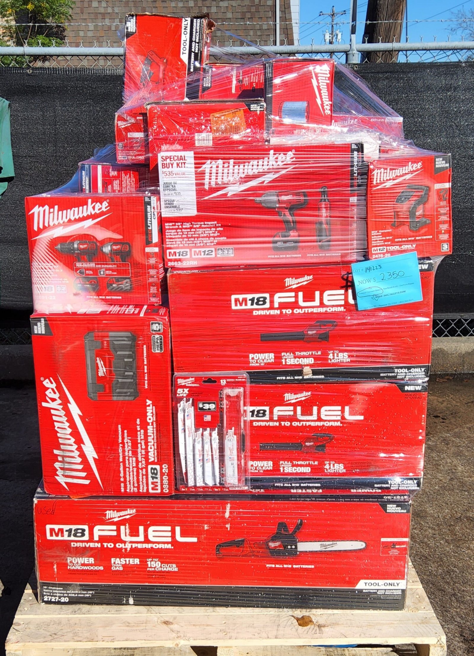 20231216_103214-scaled MILWAUKEE TOOL PALLET –AS-IS Untested Customer Returns - Image 1