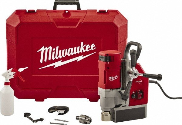 4254931-21 Milwaukee 1-5/8" Electromagnetic Drill Kit - Image 1