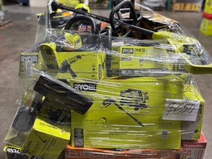 MIXED TOOLS & OUTDOOR PALLET – LOT ID: 003 – AS-IS Untested Customer Returns