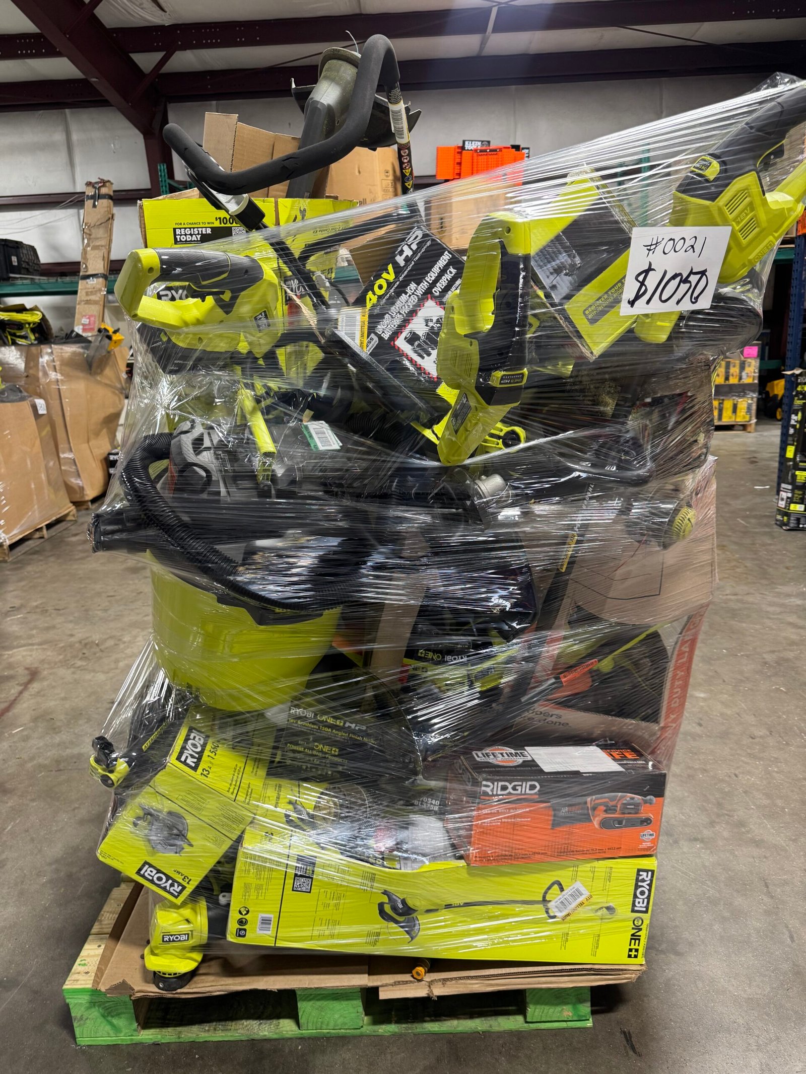 IMG_6810 MIXED TOOL PALLET – LOT ID: 0021 – AS-IS Untested Customer Returns - Image 1