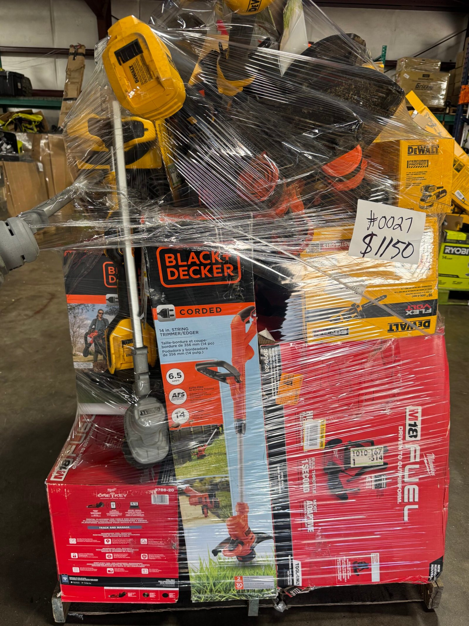 IMG_7060-scaled MIXED TOOLS PALLET – LOT ID: 0027 – AS-IS Untested Customer Returns - Image 1