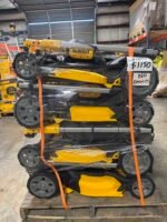 DEWALT 20V MOWER PALLET (NO BATTERIES OT CHARGERS)