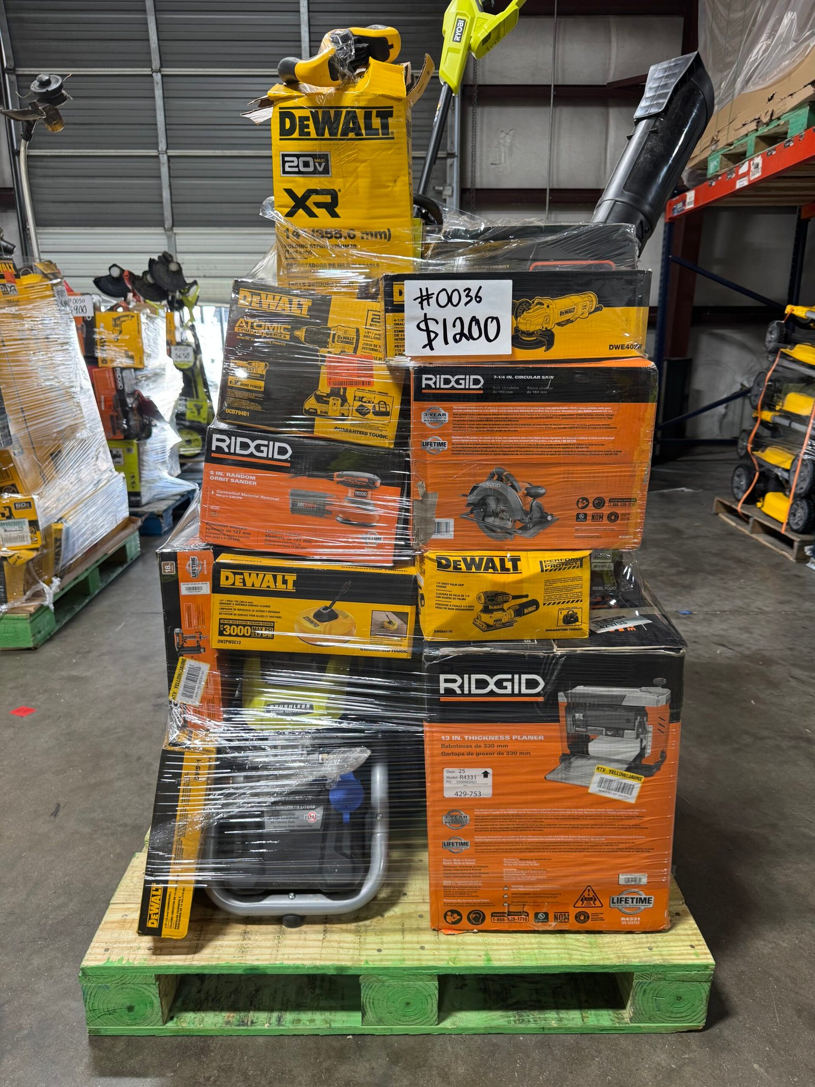 IMG_7717-scaled MIXED TOOL PALLET – LOT ID: 0036 – AS-IS Untested Customer Returns - Image 1